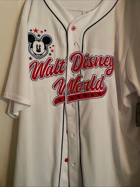 Mickey Mouse Americana Baseball Jersey for Adults